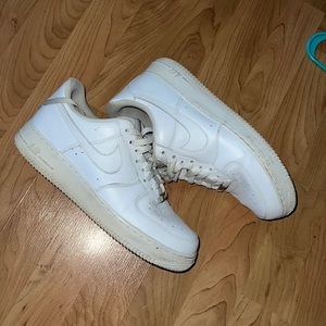 White AirForce 1s